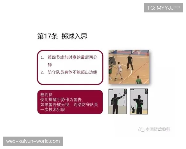 篮球裁判对于身体接触容忍度的规则解析与判罚标准说明 篮球裁判对于身体接触容忍度的规则解析与判罚标准说明
